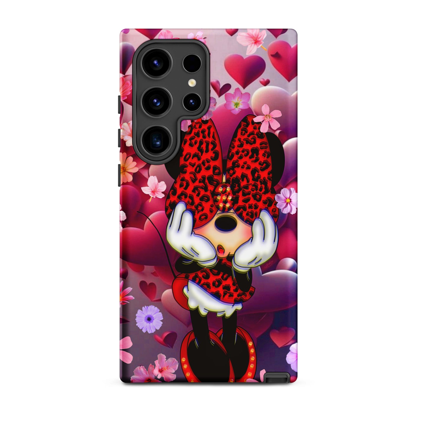 Designer Minnie-Mouse Samsung® Tough Case | Available for Most Samsung® Models | Glossy or Matte Print Options