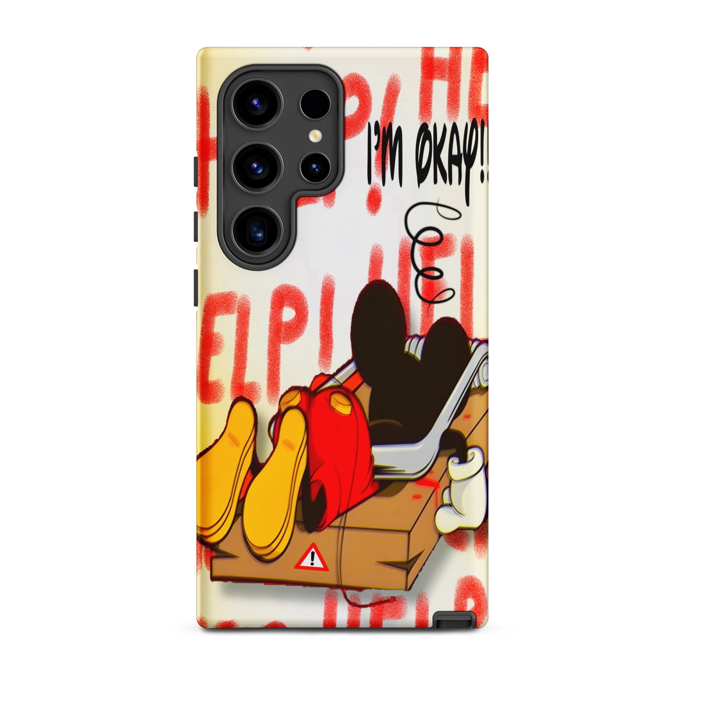 Designer Mickey-Mouse Samsung® Tough Case | Available for Most Samsung® Models | Glossy or Matte Print Options