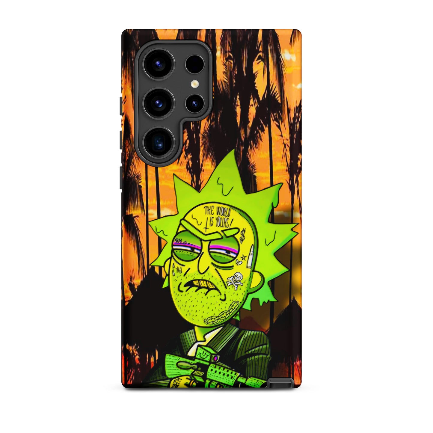 Designer Rick and Morty Samsung® Tough Case | Available for Most Samsung® Models | Glossy or Matte Print Options