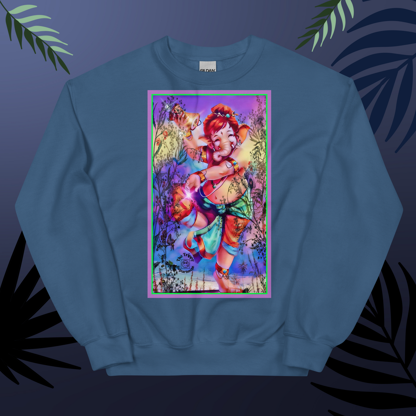 Ganesh Dancing Sweatshirt | Available in Multiple Colors