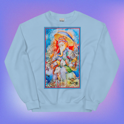 Ganesh Riding Mushak Raj Sweatshirt | Available in Multiple Colors