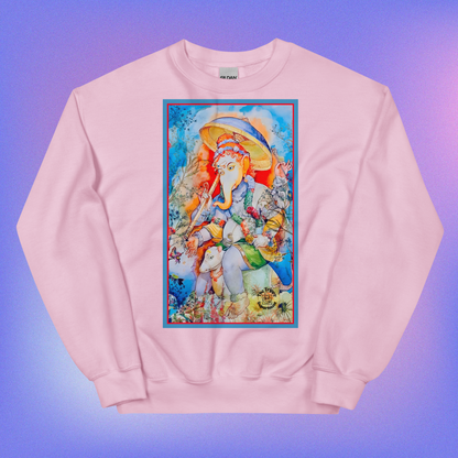 Ganesh Riding Mushak Raj Sweatshirt | Available in Multiple Colors