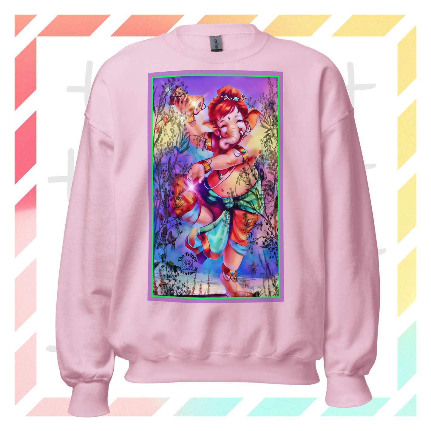 Ganesh Dancing Sweatshirt | Available in Multiple Colors