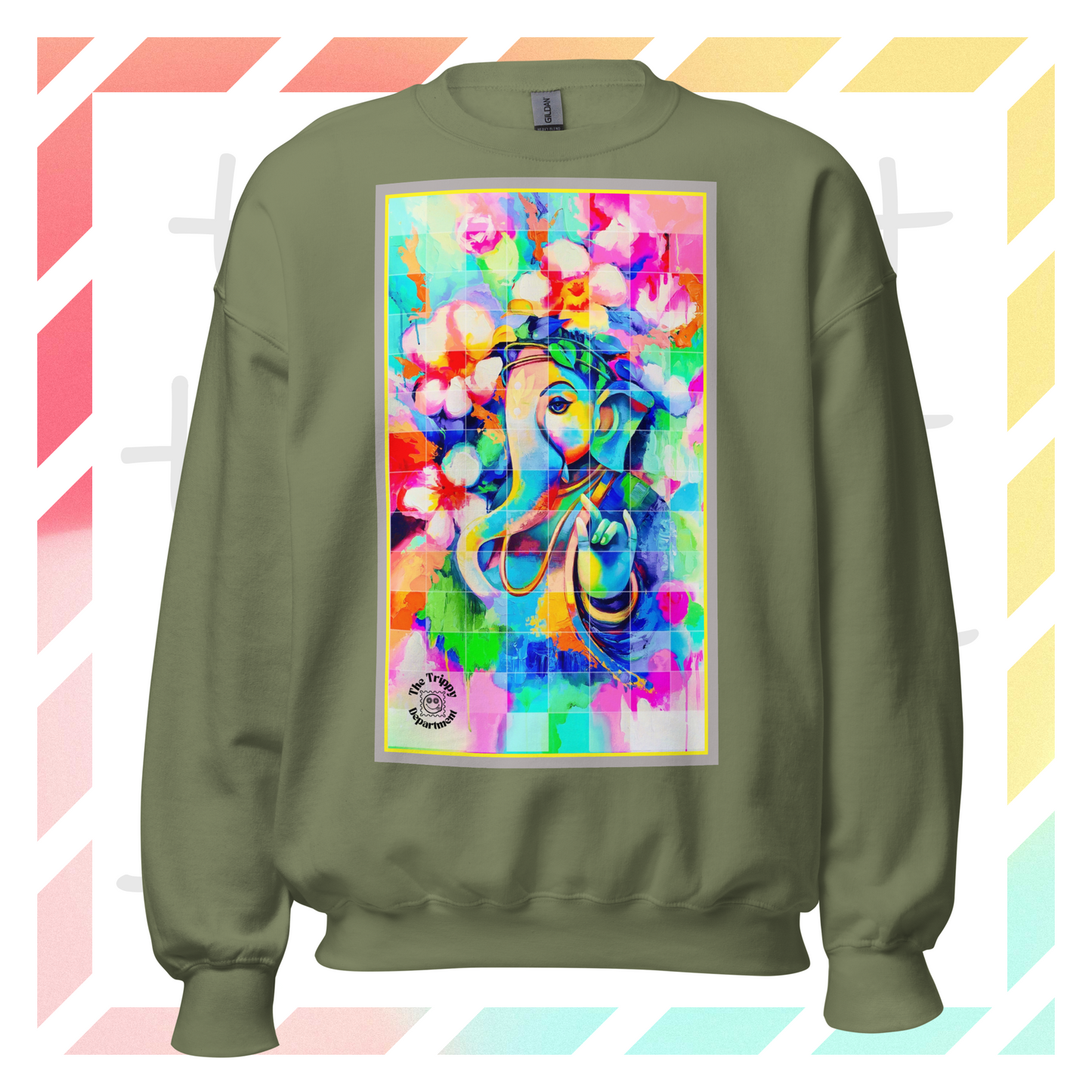 Ganesh Sweatshirt | Available in Multiple Colors