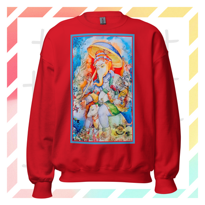 Ganesh Riding Mushak Raj Sweatshirt | Available in Multiple Colors