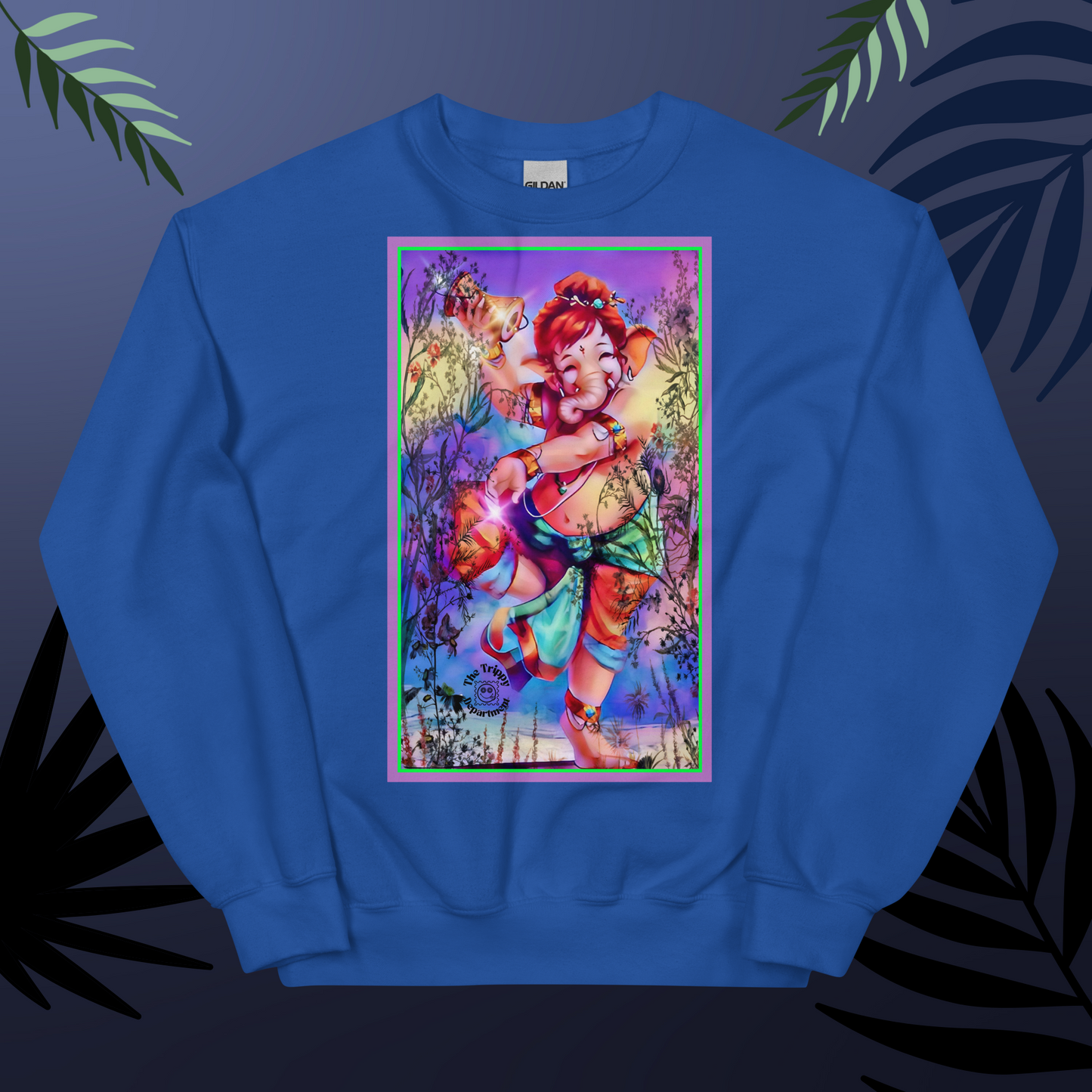 Ganesh Dancing Sweatshirt | Available in Multiple Colors