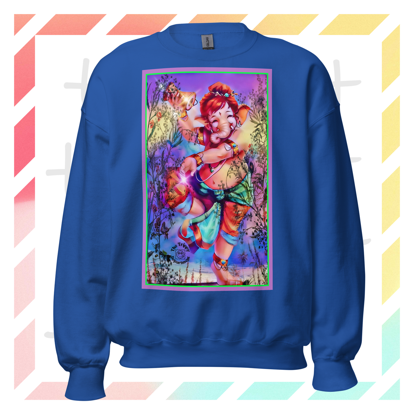 Ganesh Dancing Sweatshirt | Available in Multiple Colors