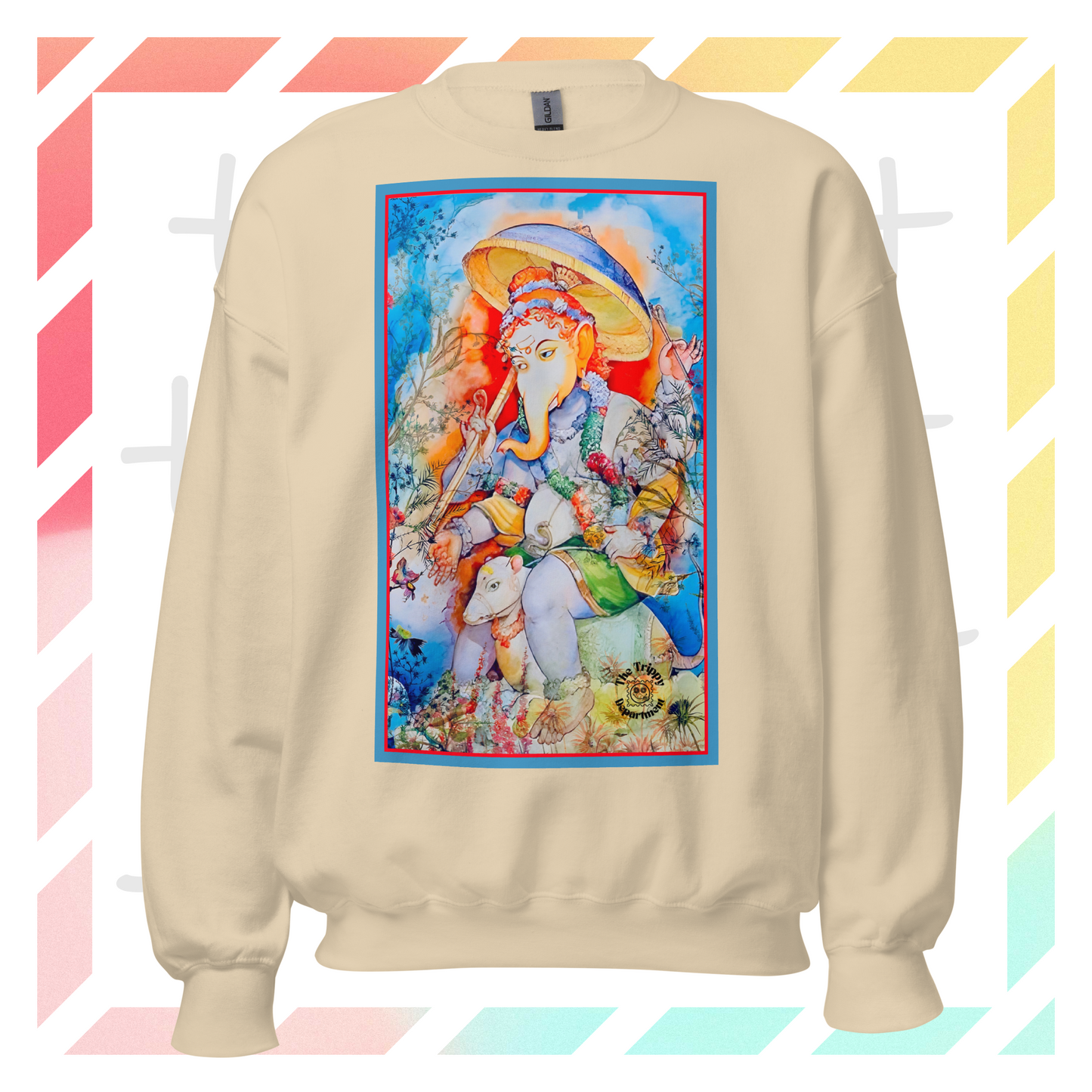 Ganesh Riding Mushak Raj Sweatshirt | Available in Multiple Colors