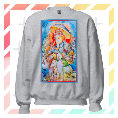 Ganesh Riding Mushak Raj Sweatshirt | Available in Multiple Colors