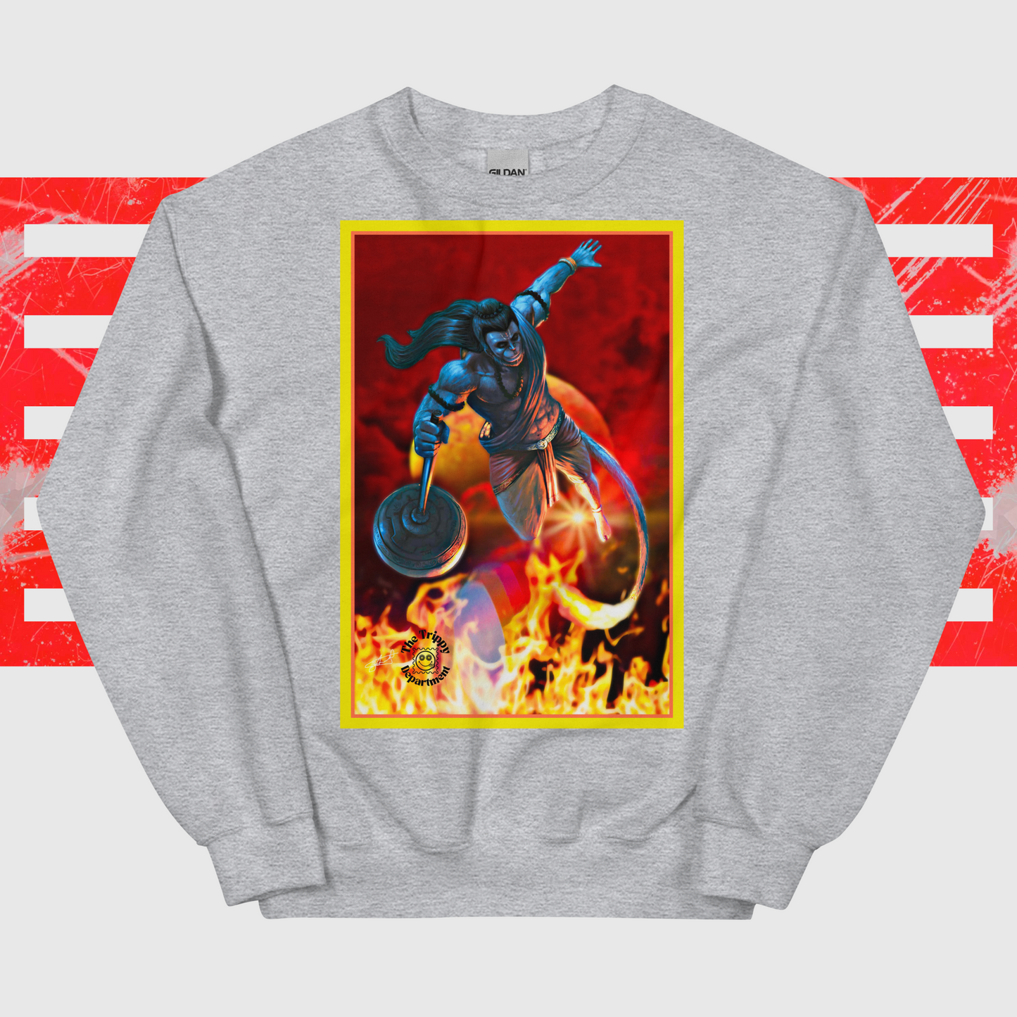 Hanuman Sweatshirt | Available in Multiple Colors