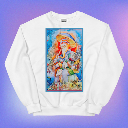 Ganesh Riding Mushak Raj Sweatshirt | Available in Multiple Colors