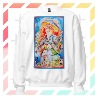 Ganesh Riding Mushak Raj Sweatshirt | Available in Multiple Colors