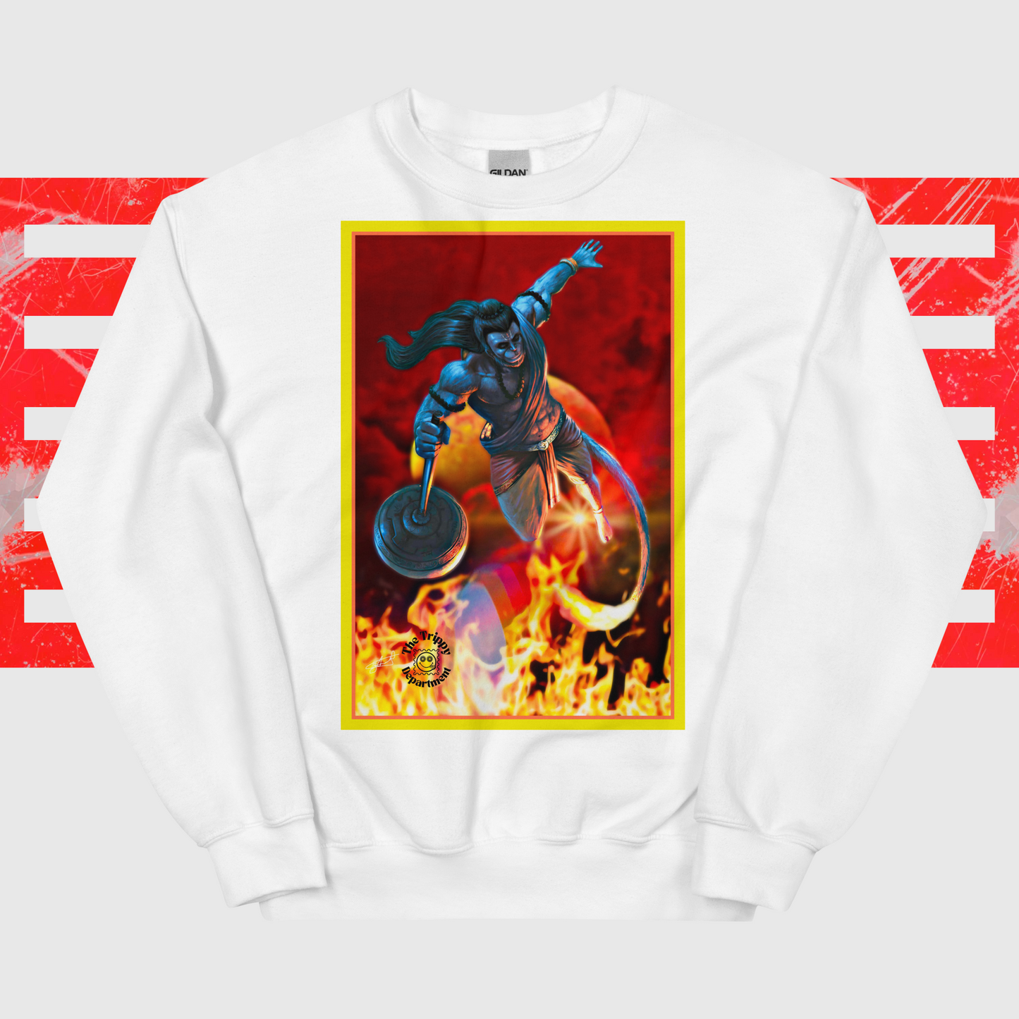 Hanuman Sweatshirt | Available in Multiple Colors