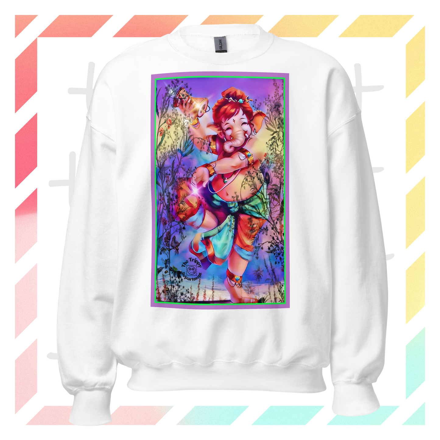 Ganesh Dancing Sweatshirt | Available in Multiple Colors