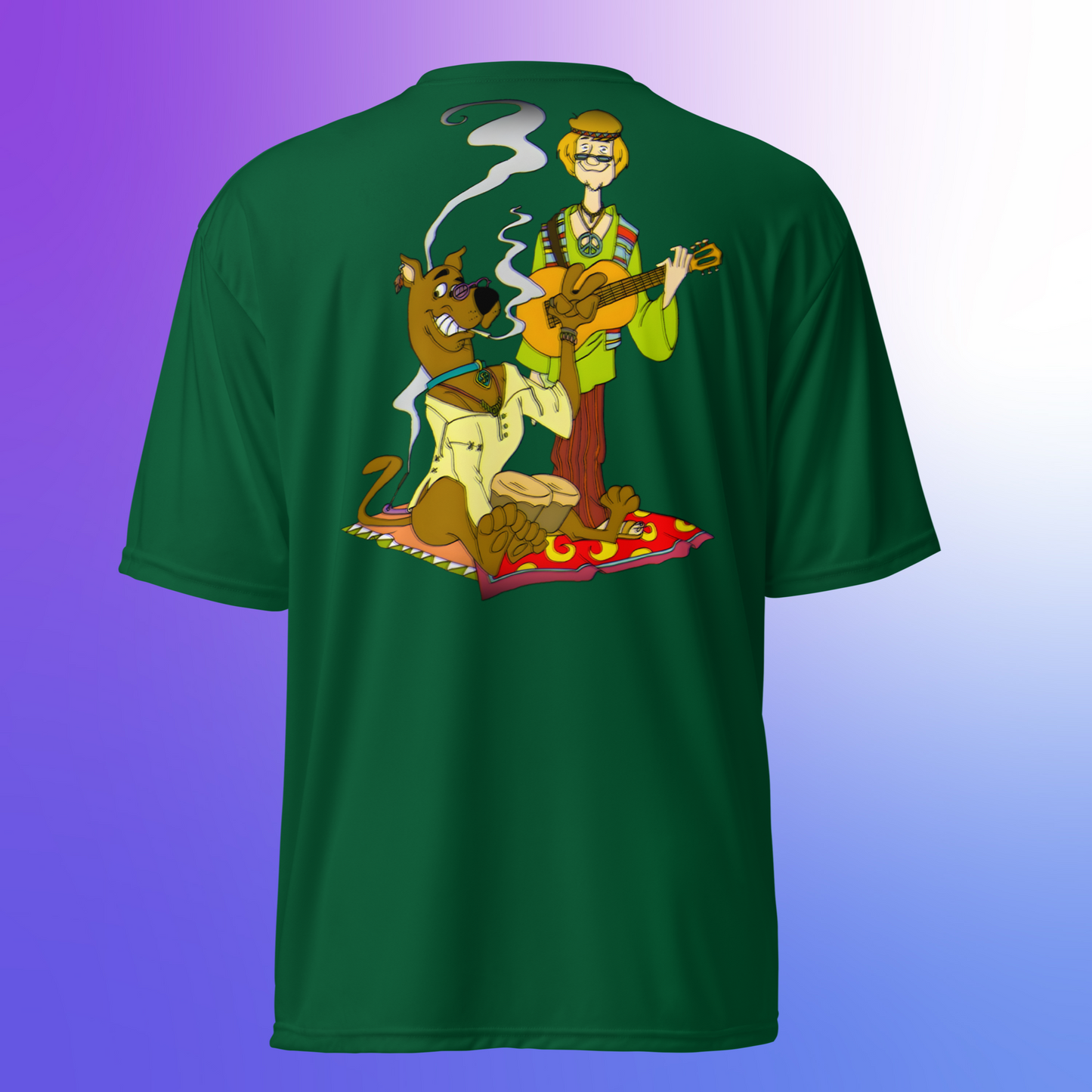 Designer Scooby-Doo and Shaggy Athletic T-Shirt | Available in Multiple Colors | Design on Front & Back