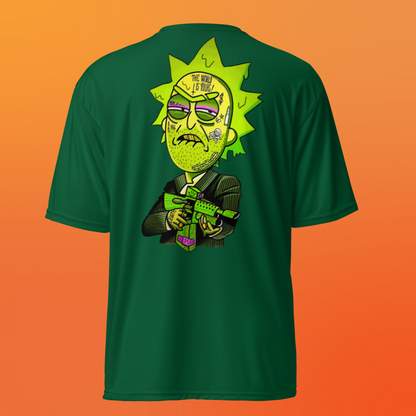 Designer Rick and Morty Athletic T-Shirt | Available in Multiple Colors | Design on Front & Back