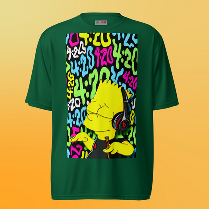 Designer The-Simpsons Athletic T-Shirt | Available in Multiple Colors | Design on Front & Back