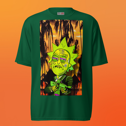 Designer Rick and Morty Athletic T-Shirt | Available in Multiple Colors | Design on Front & Back