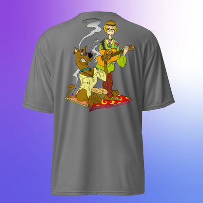 Designer Scooby-Doo and Shaggy Athletic T-Shirt | Available in Multiple Colors | Design on Front & Back