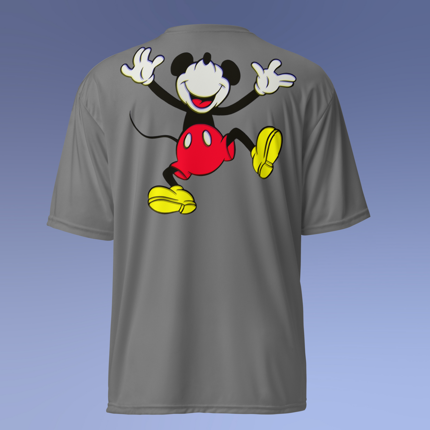 Designer Mickey-Mouse Athletic T-Shirt | Available in Multiple Colors | Design on Front & Back