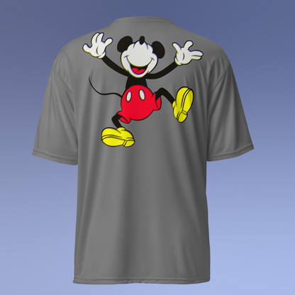 Designer Mickey-Mouse Athletic T-Shirt | Available in Multiple Colors | Design on Front & Back