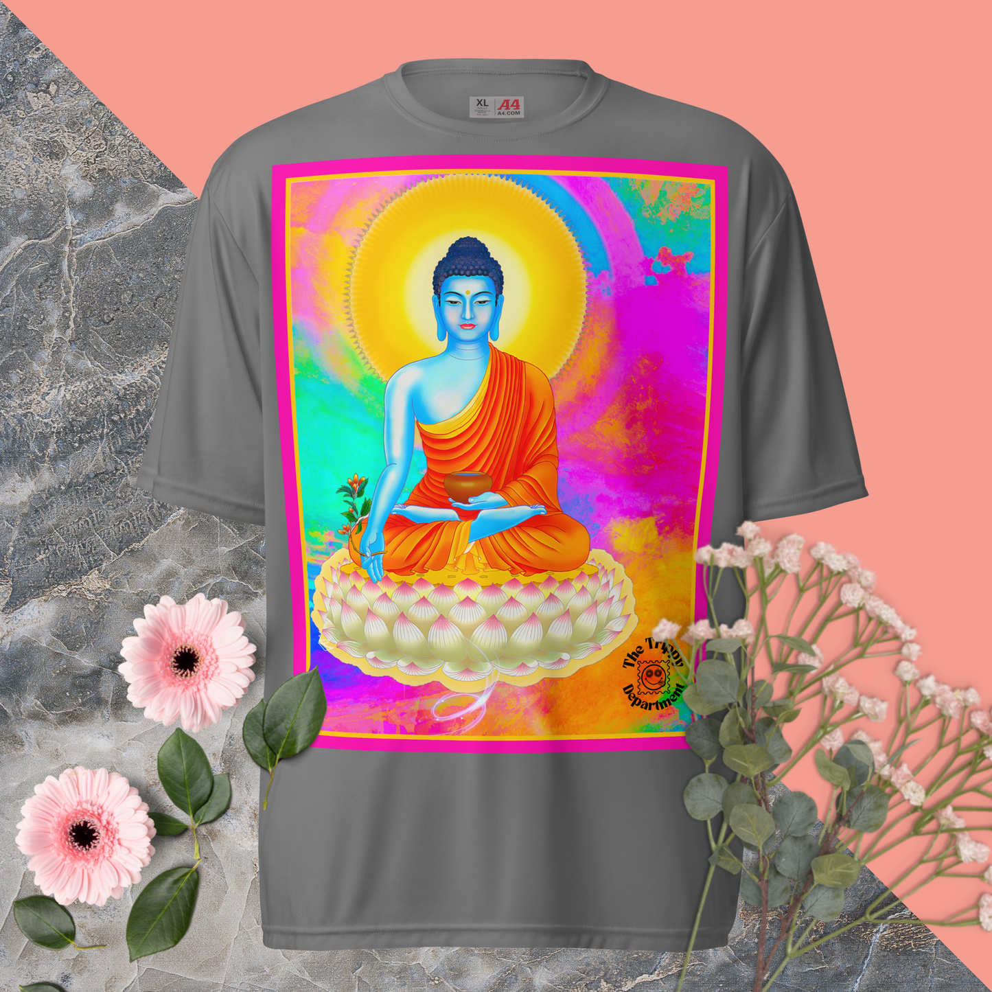 Buddha Yoga T-Shirt | Available in Multiple Colors