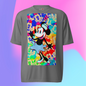 Minnie-Mouse Athletic T-Shirt | 3D Glitch Effect | Available in Multiple Colors