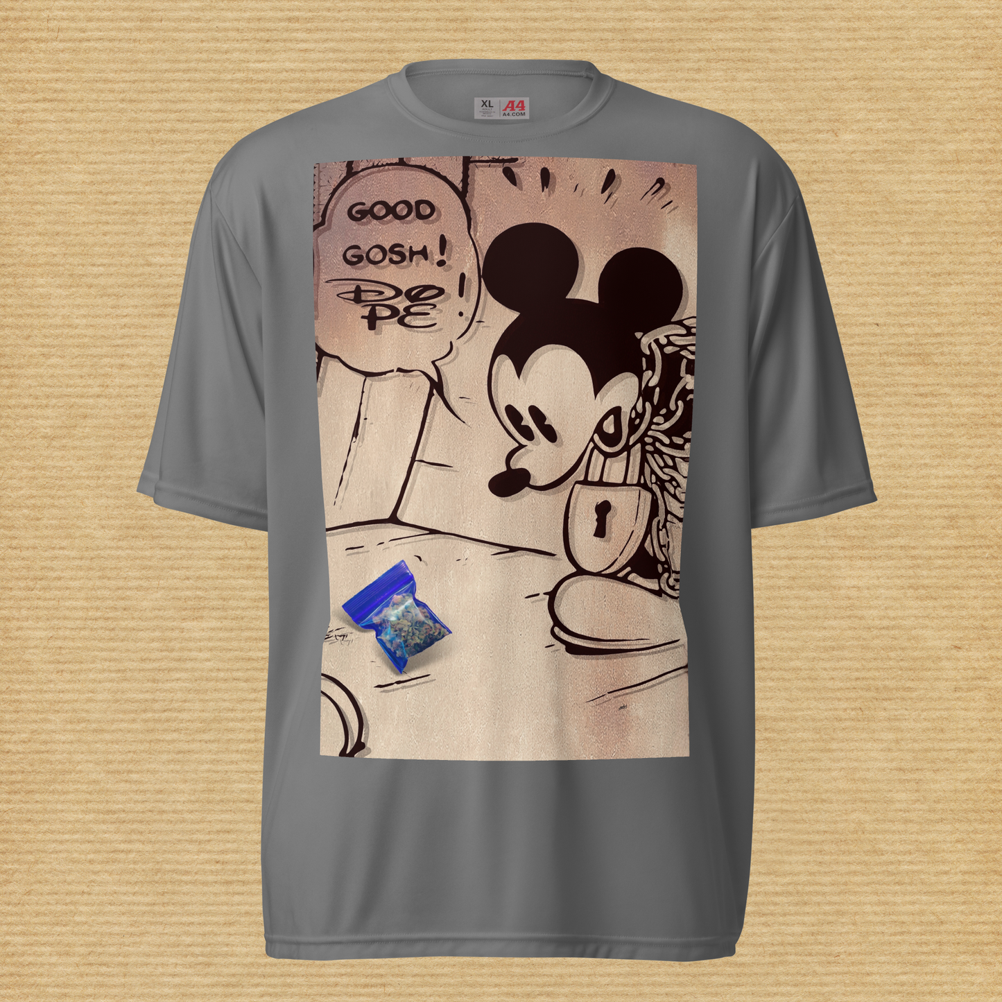 Mickey-Mouse Vintage Athletic T-Shirt | Available in Multiple Colors