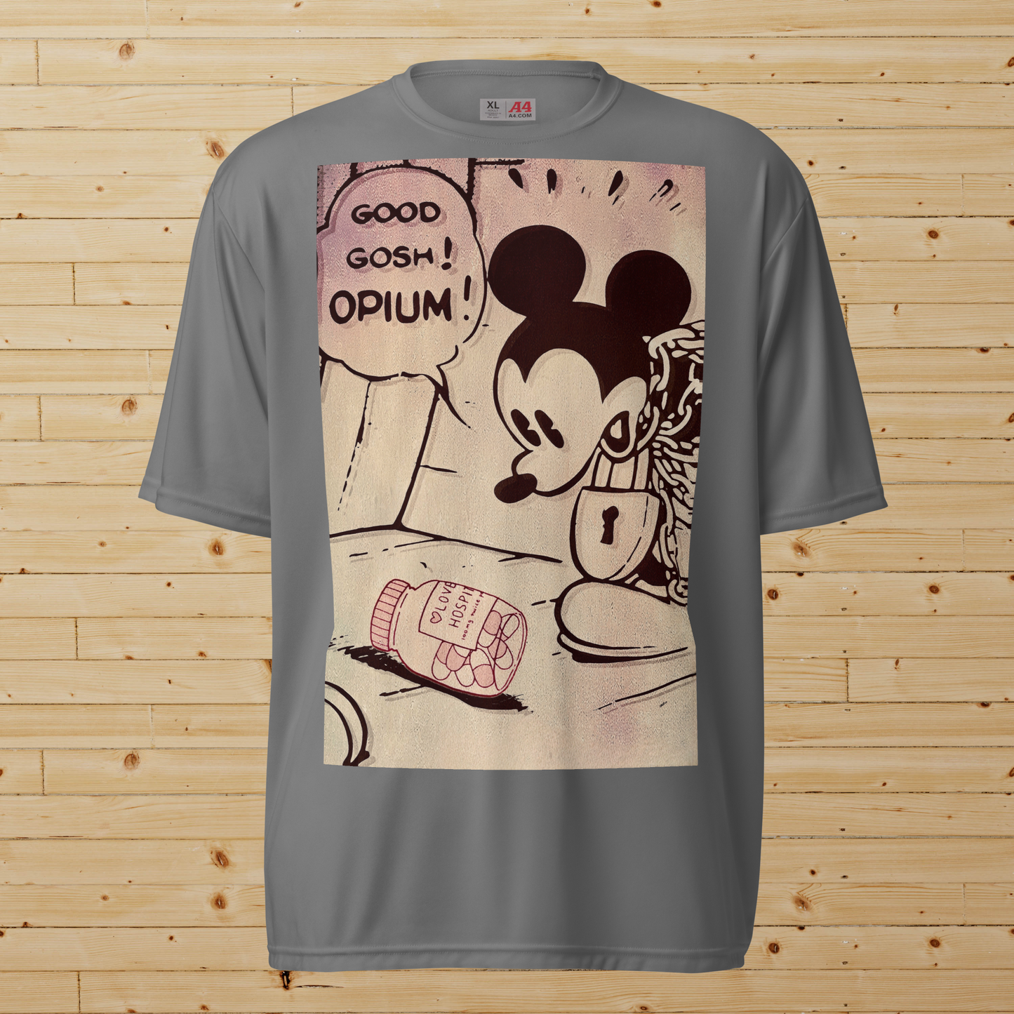 Mickey-Mouse Vintage Athletic T-Shirt | Available in Multiple Colors