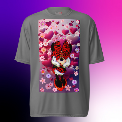 Designer Minnie-Mouse Athletic T-Shirt | Available in Multiple Colors