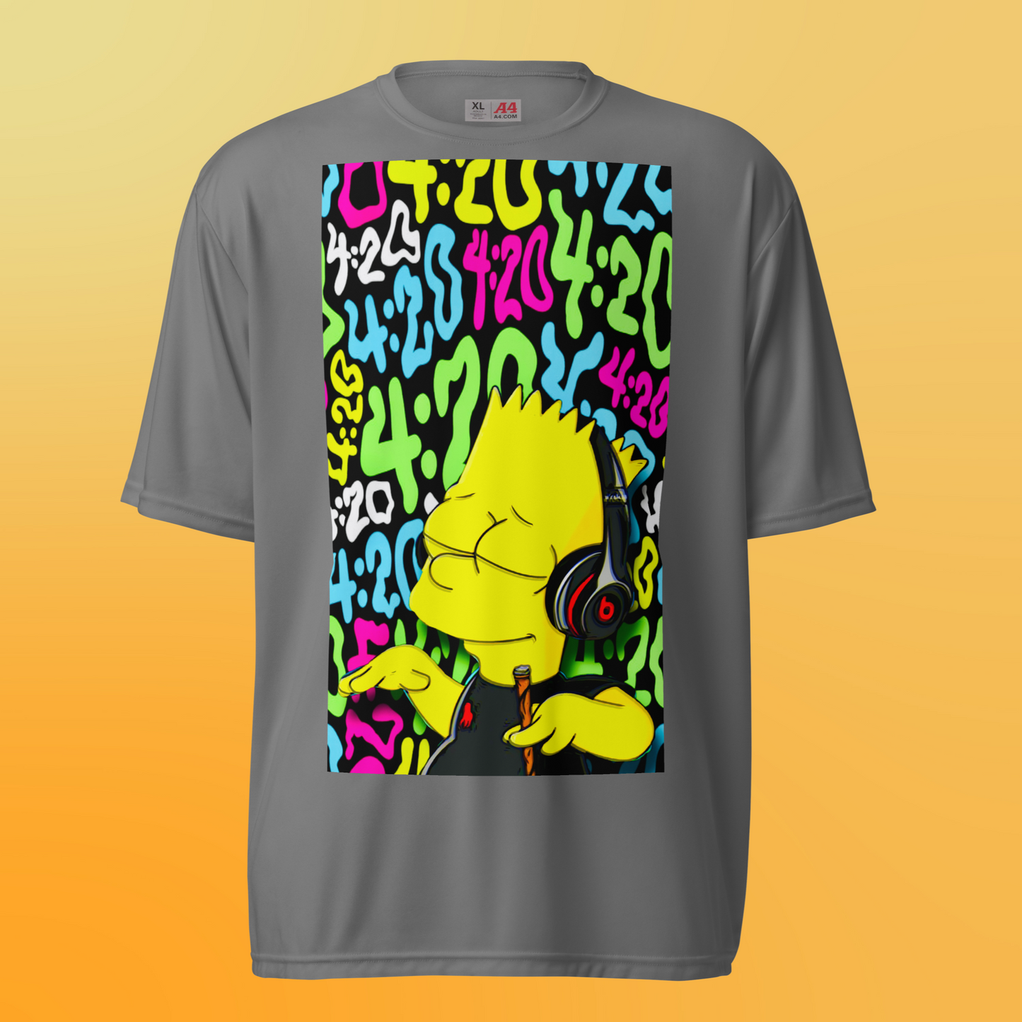 Designer The-Simpsons Athletic T-Shirt | Available in Multiple Colors | Design on Front & Back