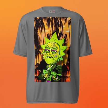 Designer Rick and Morty Athletic T-Shirt | Available in Multiple Colors | Design on Front & Back