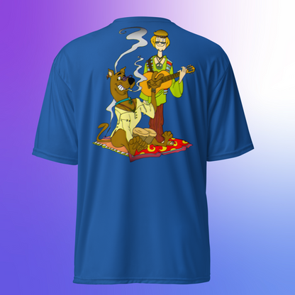 Designer Scooby-Doo and Shaggy Athletic T-Shirt | Available in Multiple Colors | Design on Front & Back