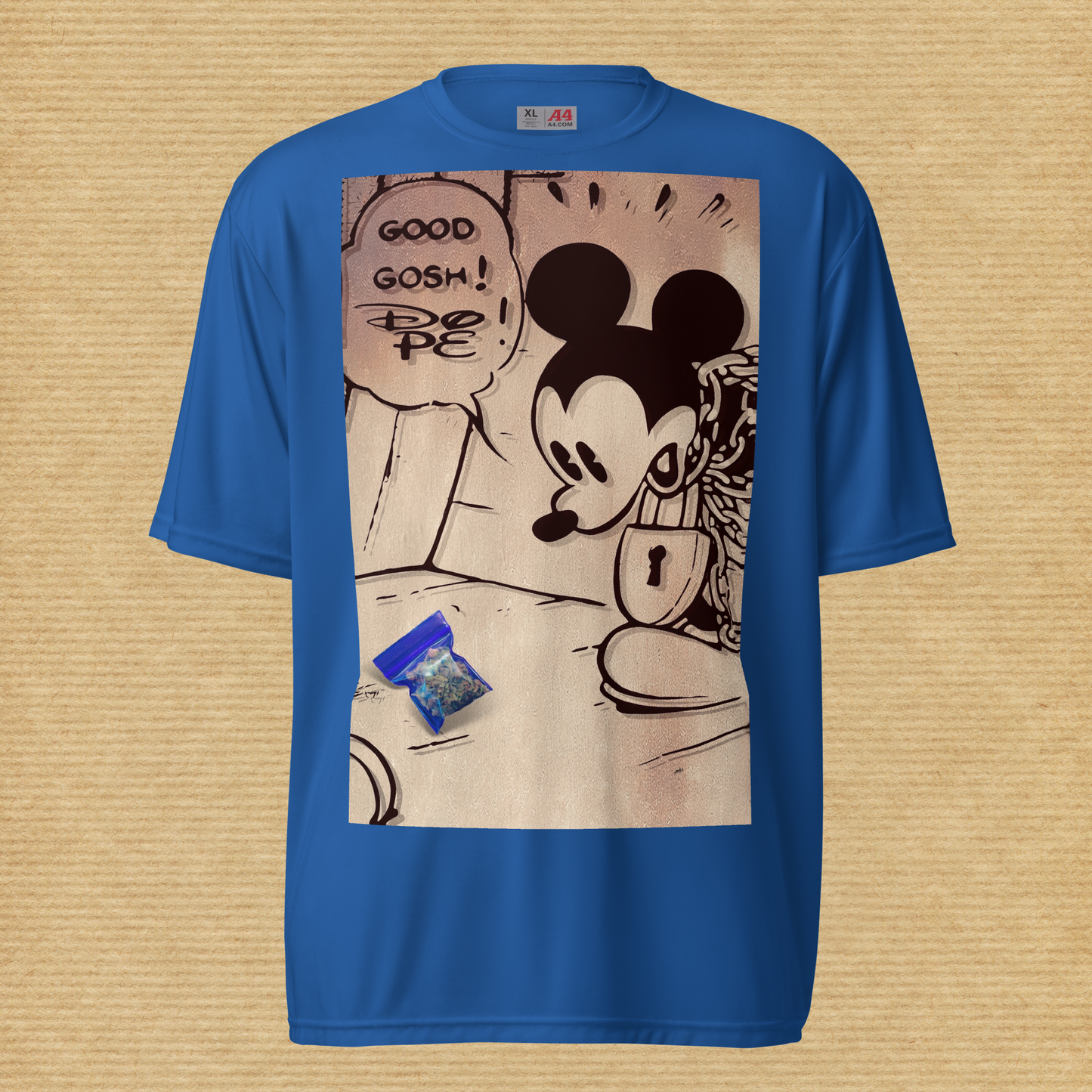 Mickey-Mouse Vintage Athletic T-Shirt | Available in Multiple Colors