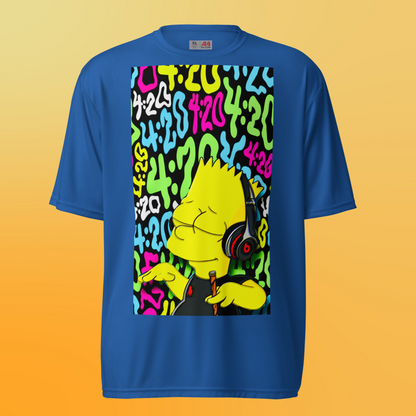 Designer The-Simpsons Athletic T-Shirt | Available in Multiple Colors | Design on Front & Back