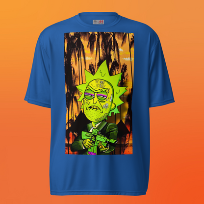 Designer Rick and Morty Athletic T-Shirt | Available in Multiple Colors | Design on Front & Back