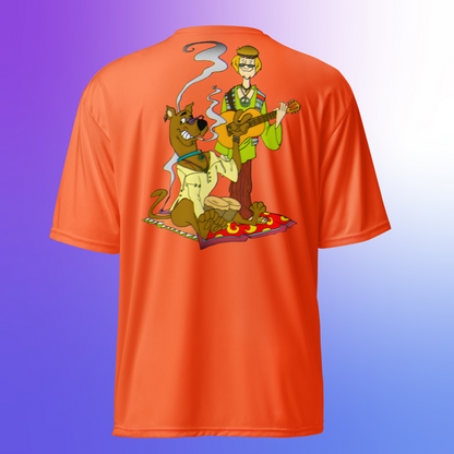 Designer Scooby-Doo and Shaggy Athletic T-Shirt | Available in Multiple Colors | Design on Front & Back