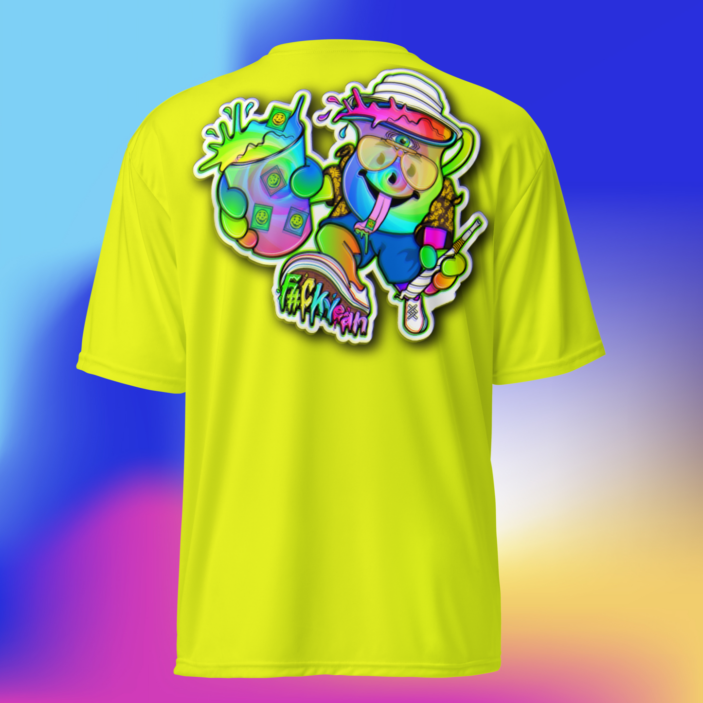 Designer Kool-Aid-Man Athletic T-Shirt | Available in Multiple Colors | Design on Front & Back