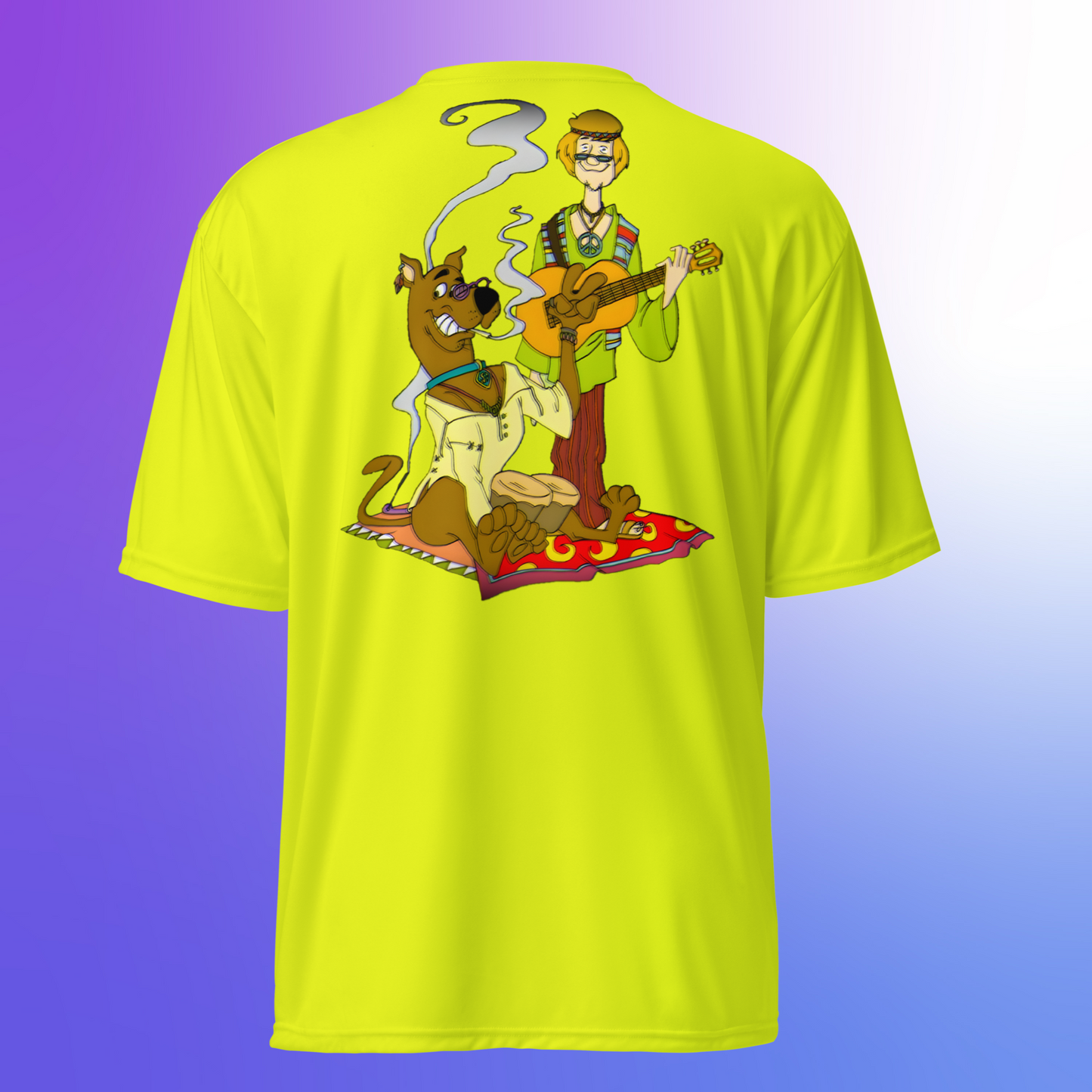 Designer Scooby-Doo and Shaggy Athletic T-Shirt | Available in Multiple Colors | Design on Front & Back