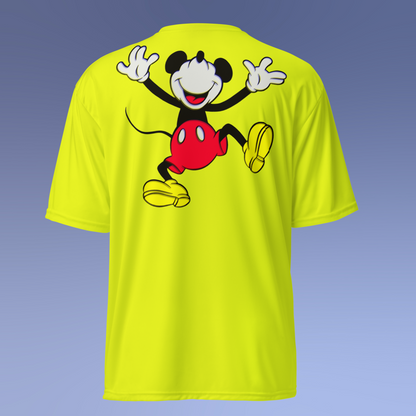 Designer Mickey-Mouse Athletic T-Shirt | Available in Multiple Colors | Design on Front & Back