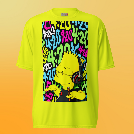 Designer The-Simpsons Athletic T-Shirt | Available in Multiple Colors | Design on Front & Back