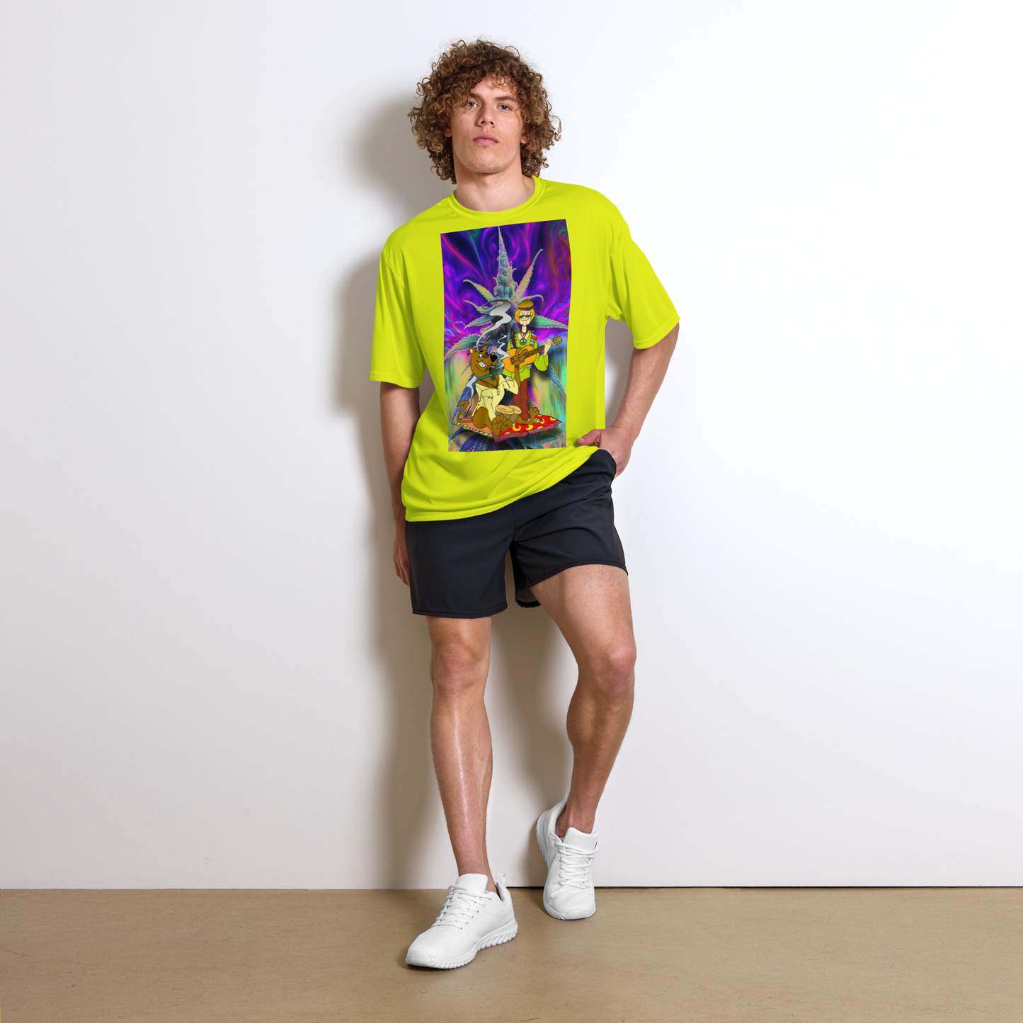 Designer Scooby-Doo and Shaggy Athletic T-Shirt | Available in Multiple Colors | Design on Front & Back