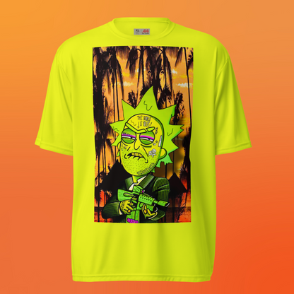 Designer Rick and Morty Athletic T-Shirt | Available in Multiple Colors | Design on Front & Back