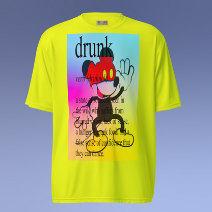 Designer Mickey-Mouse Athletic T-Shirt | Available in Multiple Colors | Design on Front & Back