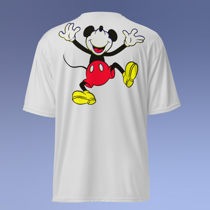 Designer Mickey-Mouse Athletic T-Shirt | Available in Multiple Colors | Design on Front & Back