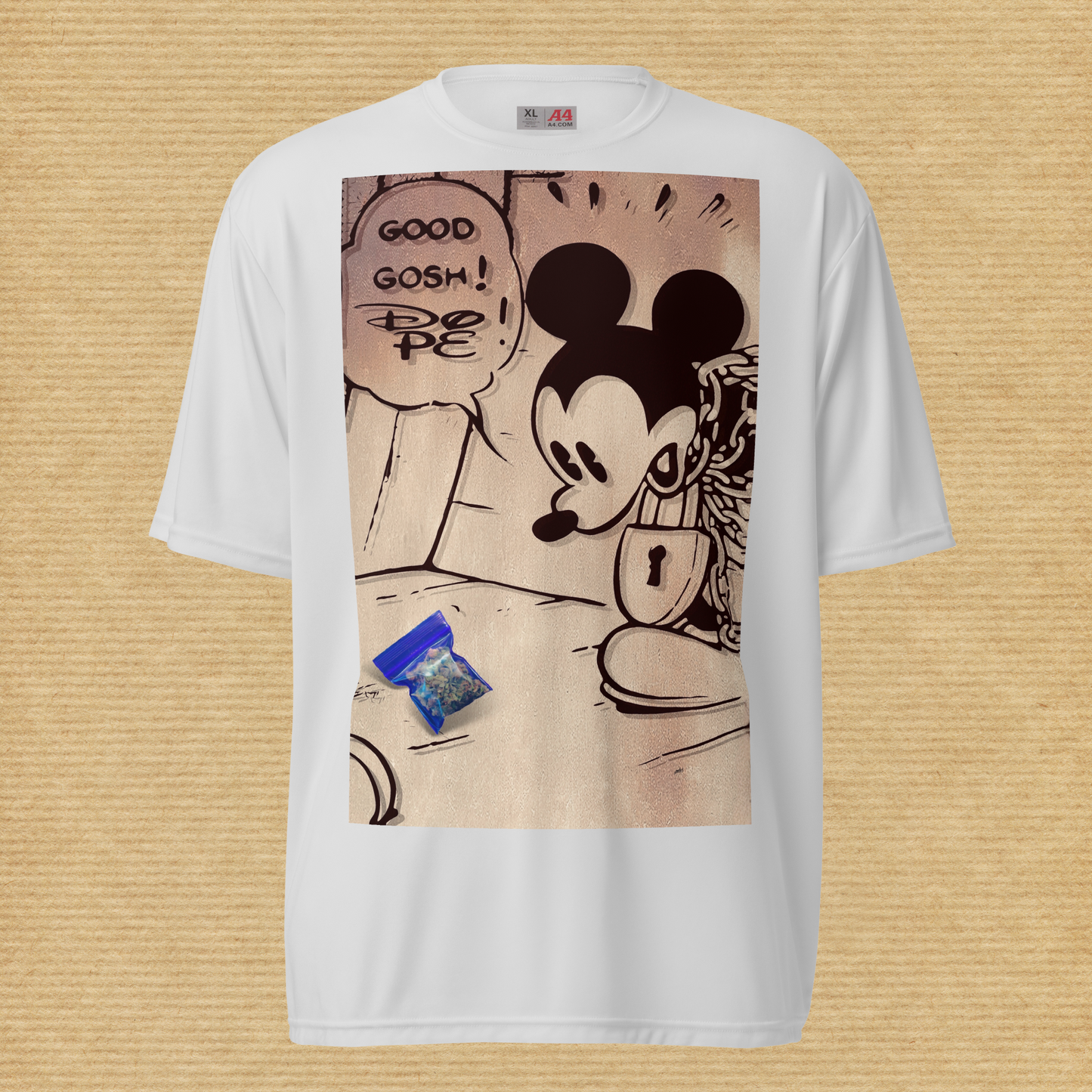 Mickey-Mouse Vintage Athletic T-Shirt | Available in Multiple Colors