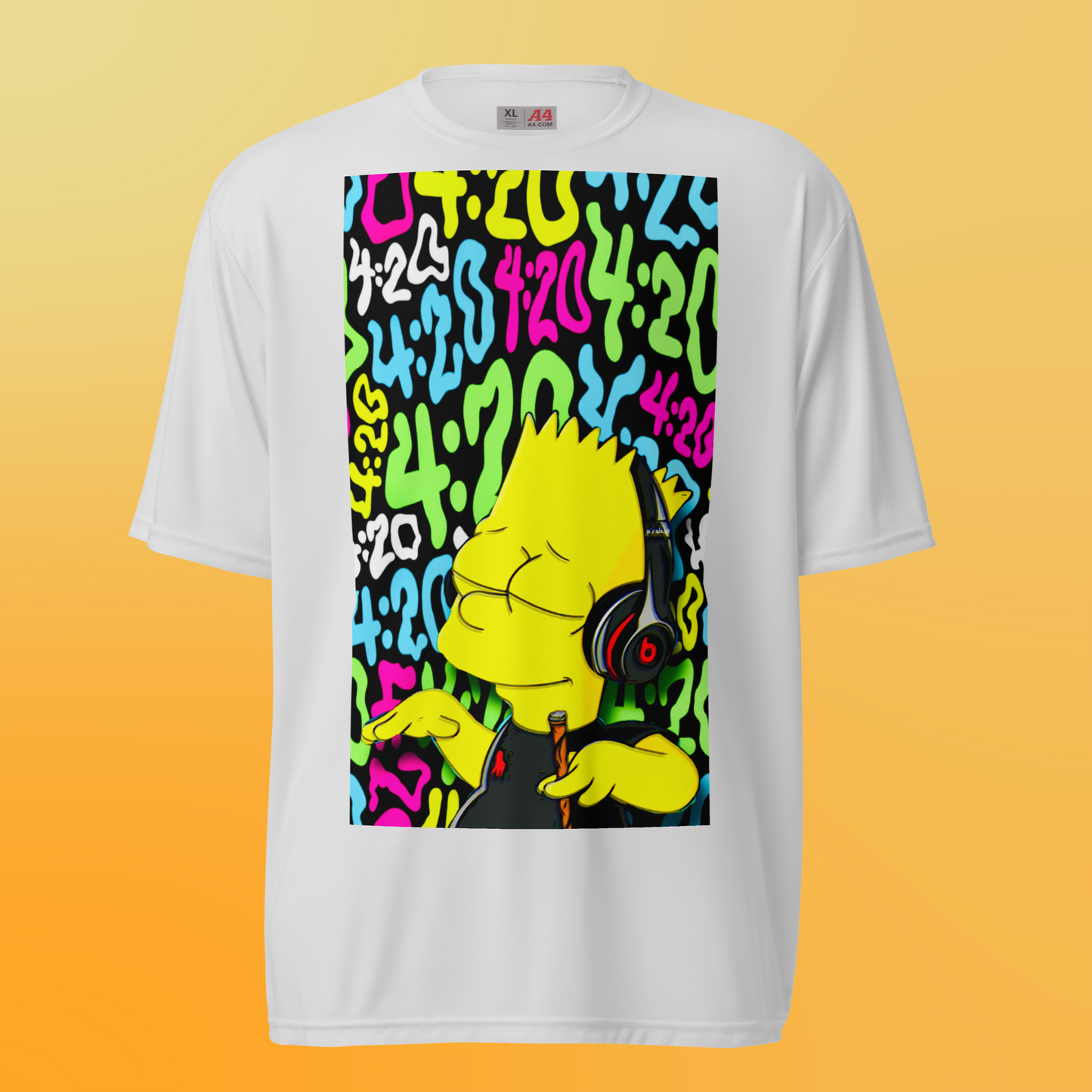 Designer The-Simpsons Athletic T-Shirt | Available in Multiple Colors | Design on Front & Back