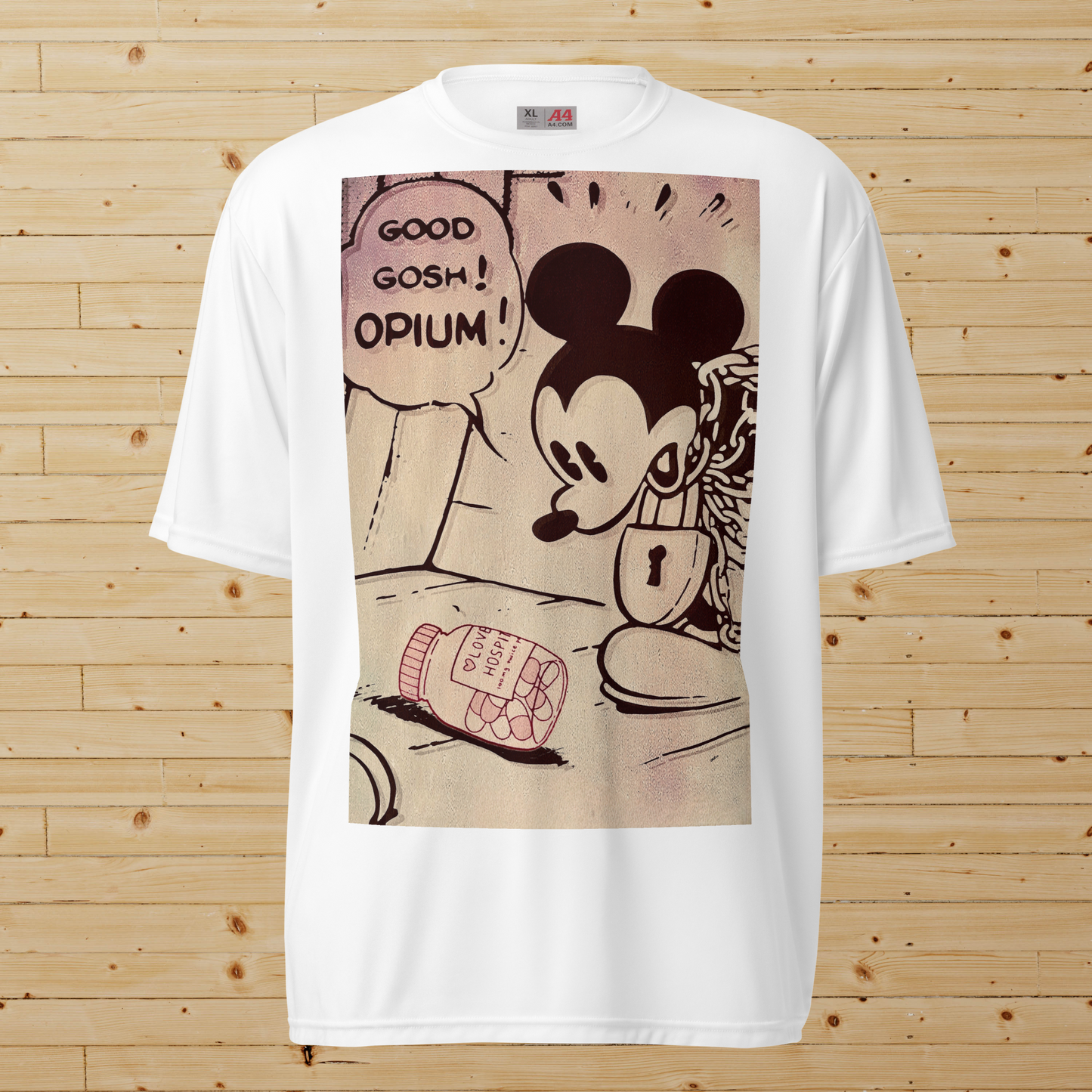 Mickey-Mouse Vintage Athletic T-Shirt | Available in Multiple Colors