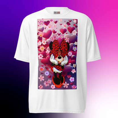 Designer Minnie-Mouse Athletic T-Shirt | Available in Multiple Colors