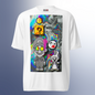 Designer Super-Mario and Toad Athletic T-Shirt | Available in Multiple Colors | Design on Front & Back